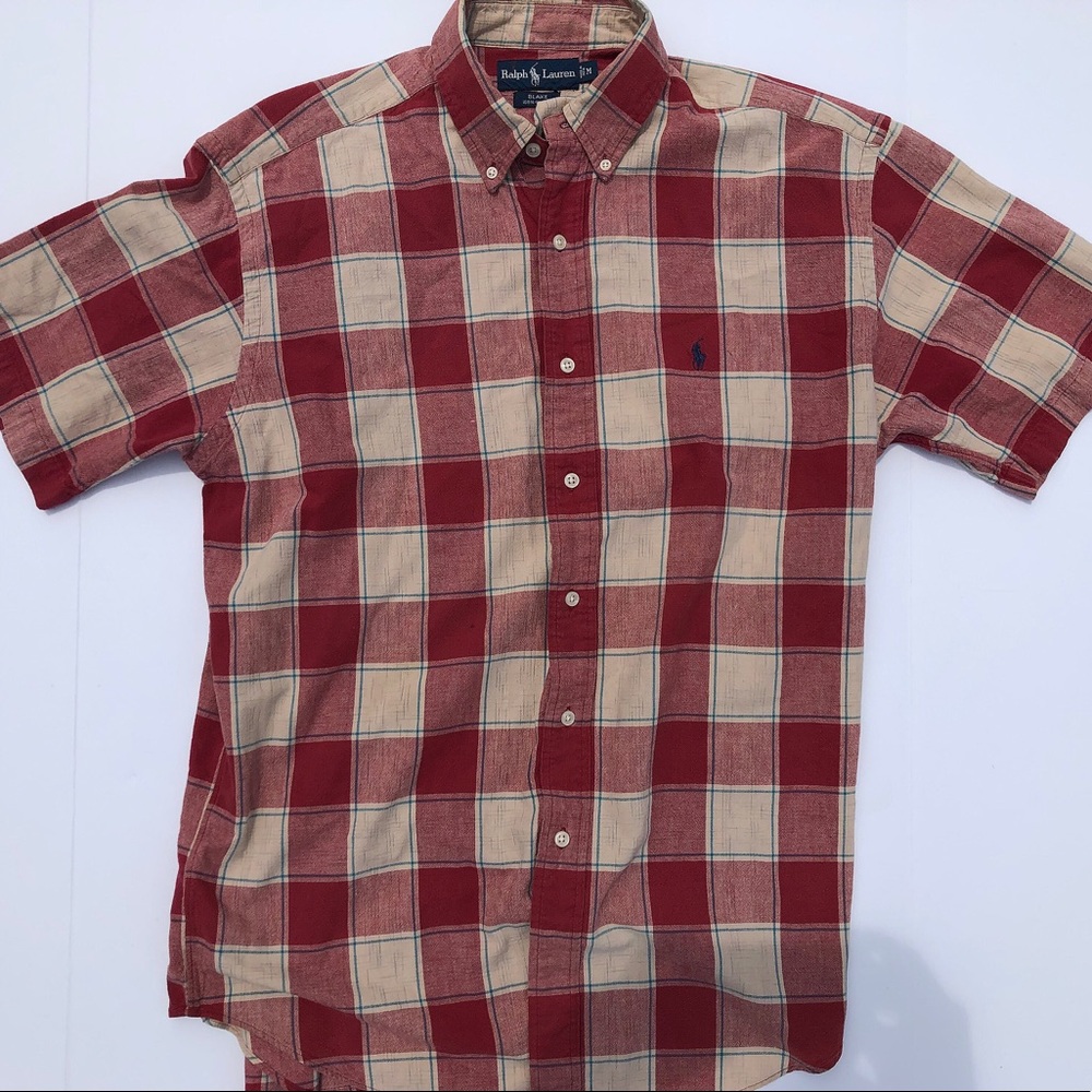 Checker board polo by Ralph Lauren
